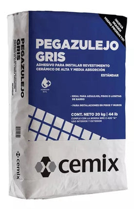 PEGAZULEJO GRIS 20KG