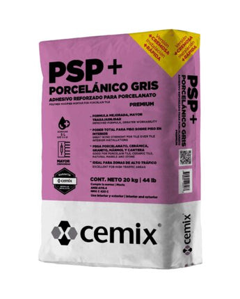 PSP PORCELANICO GRIS 20KG