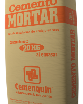 CEMENTO MORTAR GRIS 20KG